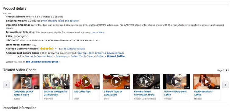 amazon related video shorts upload